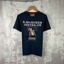 Camiseta masculina vintage Barbour International Steve McQueen motocicleta vermelha tamanho M comprar usado Camiseta masculina vintage Barbour International Steve McQueen motocicleta vermelha tamanho M comprar usado  Enviando para Brazil
