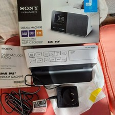 Sony DAB 2010 radio FM reloj despertador digital máquina de ensueño manual en caja XDRC706DBP segunda mano  Embacar hacia Mexico