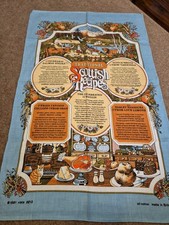 scottish tea towel for sale  ASHFORD