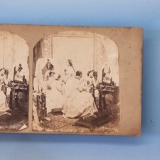 Victorian risque stereoview for sale  TELFORD