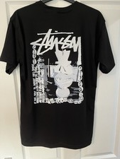 Stussy black shirt for sale  BISHOPTON