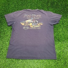 Camisa Harley-Davidson Mad-River grande 22x26 Sandusky Ohio 2013 desbotada comprar usado  Enviando para Brazil