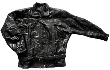 Vintage leather jacket for sale  PETERLEE