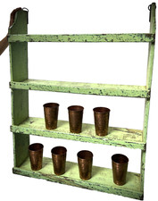 Vintage indian shelving for sale  HAMPTON