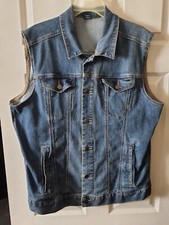 Colete jeans masculino feito sob medida Georges, tamanho LG comprar usado  Enviando para Brazil