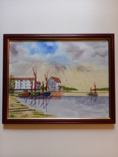 Framed watercolour deben for sale  HALESWORTH