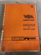 Kubota kbf 300 for sale  SUDBURY