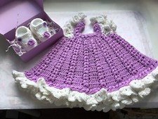 Hand crochet baby for sale  NUNEATON