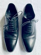 Mens leather black for sale  FLINT