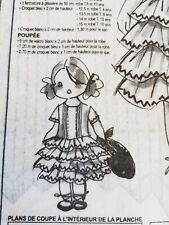 Patron poupee modes d'occasion  France