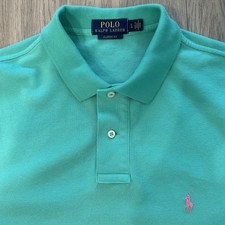 Camisa polo masculina Ralph Lauren ajuste clássico malha tamanho grande comprar usado  Enviando para Brazil