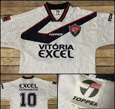 Camiseta Esporte Clube Vitória Vitória 1997 Versão Jogadores Fora Topper Rara, usado comprar usado  Enviando para Brazil