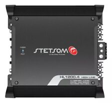 Amplificador Stetsom HL 1200.4 2 Ohm áudio de carro de alta potência 4 canais amplificador digital som comprar usado  Brasil 