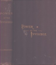 THE POWER OF THE INVISIBLE And Other Lectures and Addresses segunda mano  Embacar hacia Mexico