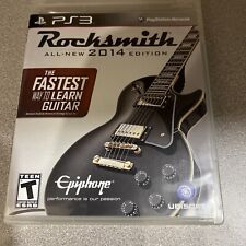 Novo na caixa Rocksmith 2014 Edition PS3 com cabo de tom real Ubisoft Breakaway incluído comprar usado  Enviando para Brazil