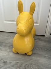 Bouncing horse yellow for sale  WITHAM