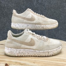 Tênis Nike masculino 11.5 Air Force 1 Crater Flyknit baixo DC4831-100 bege comprar usado  Enviando para Brazil