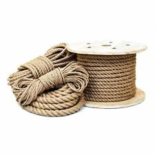 CORDA DI IUTA 6mm-60mm Corda Naturale Fatta di Canapa Juta, naturale impregnata, używany na sprzedaż  Wysyłka do Poland