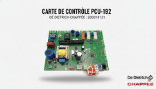 Carte controle pcu d'occasion  Paris IV