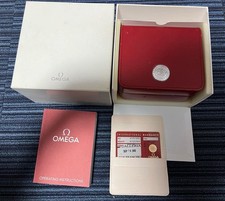 Caixa de relógio OMEGA genuína em perfeito estado e conjunto de garantia #654 comprar usado  Enviando para Brazil