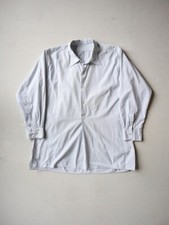 Camiseta Pulôver Antiga Vintage Francesa Anos 1940 Cinza Camponesa Algodão Branco Trabalho Tamanho M comprar usado  Enviando para Brazil