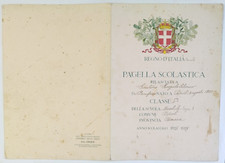 Bp55 pagella fascista usato  Tramonti