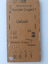 Riginal fahrkarte gesellschaft gebraucht kaufen  Hollenstedt