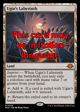 Mtg ugin labyrinth usato  Bari