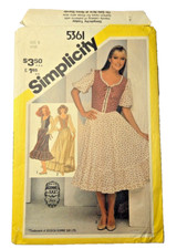 Simplicity pattern 5361 for sale  Chico
