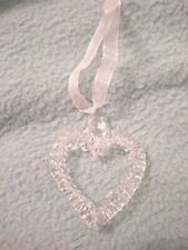 Hanging acrylic heart for sale  WATERLOOVILLE