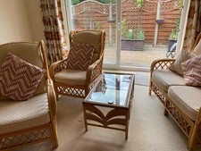 Cane furniture two for sale  WALTHAM ABBEY
