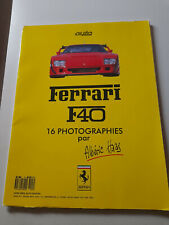 Livre ferrari f40 d'occasion  Saint-Jorioz