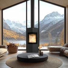 Poêle bois acier d'occasion Poêle bois acier d'occasion  Expédié en France