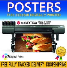 Poster printing satin for sale  TADWORTH