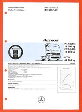 Mercedes trucks actros d'occasion  Les Bordes
