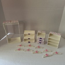 Vintage 1992 Mattel Barbie Snap ‘n Store Acessórios de Armazenamento e Cabides comprar usado  Enviando para Brazil
