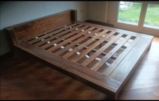 Struttura letto iroko usato  Chiavari