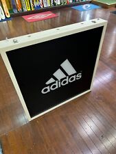 Usado, EXIBIÇÃO DE LOJA DE ILUMINAÇÃO VINTAGE ADIDAS! FEITO NO JAPÃO! 29,5x29,5 pol comprar usado  Enviando para Brazil