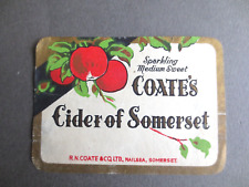 Vintage label coate for sale  NORWICH