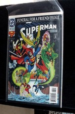 Conjunto de quadrinhos antologia Superman: Funeral for a Friend, #1-8, epílogo, usado comprar usado Conjunto de quadrinhos antologia Superman: Funeral for a Friend, #1-8, epílogo, usado comprar usado  Enviando para Brazil