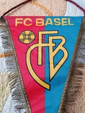 Usado, Gagliardetto CALCIO FOOTBALL pennant BASEL Wimpel Fanion BANDERÍN CLUB FLAMULA  comprar usado  Enviando para Brazil