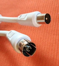Hama antennenkabel weiß gebraucht kaufen  Nordrach
