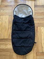 Carrinho Babyzen Yoyo Footmuff forrado de lã 34"x17" preto comprar usado  Enviando para Brazil