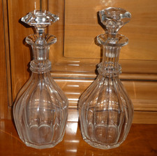 Anciennes carafes cristal d'occasion  Plomelin