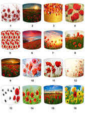 Poppy lampshades matches for sale  BOLTON