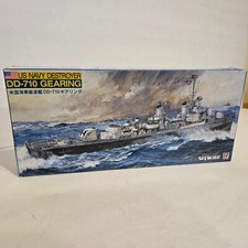 Pit Road USS Gearing DD-710 Destroyer modelo de navio 1:700. Detalhes gravados comprar usado  Enviando para Brazil