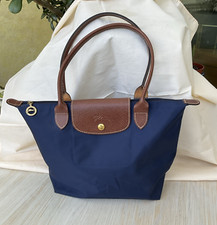 Longchamp navy fabric for sale  HARROW