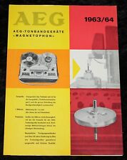Aeg tonbandgeräte magnetophon gebraucht kaufen  Berlin