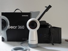 Câmera VR esférica Samsung Gear 360 4K branca SM-R210, usado comprar usado  Enviando para Brazil