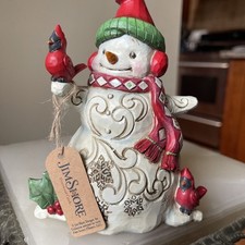 Jim shore snowman for sale  South Lyon